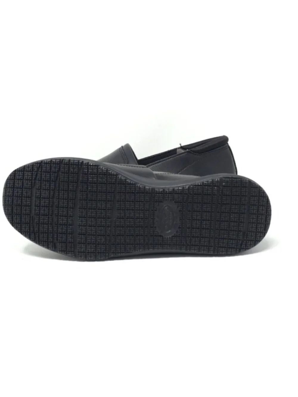 Dr. Scholl's Dive In Slip Resistant Work Loafers Black Memory Foam 8W
